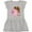 AC-Heather Grey, variant on Inktastic 2nd Birthday 2 Year Old Cowgirl Hat Girls Toddler Dress