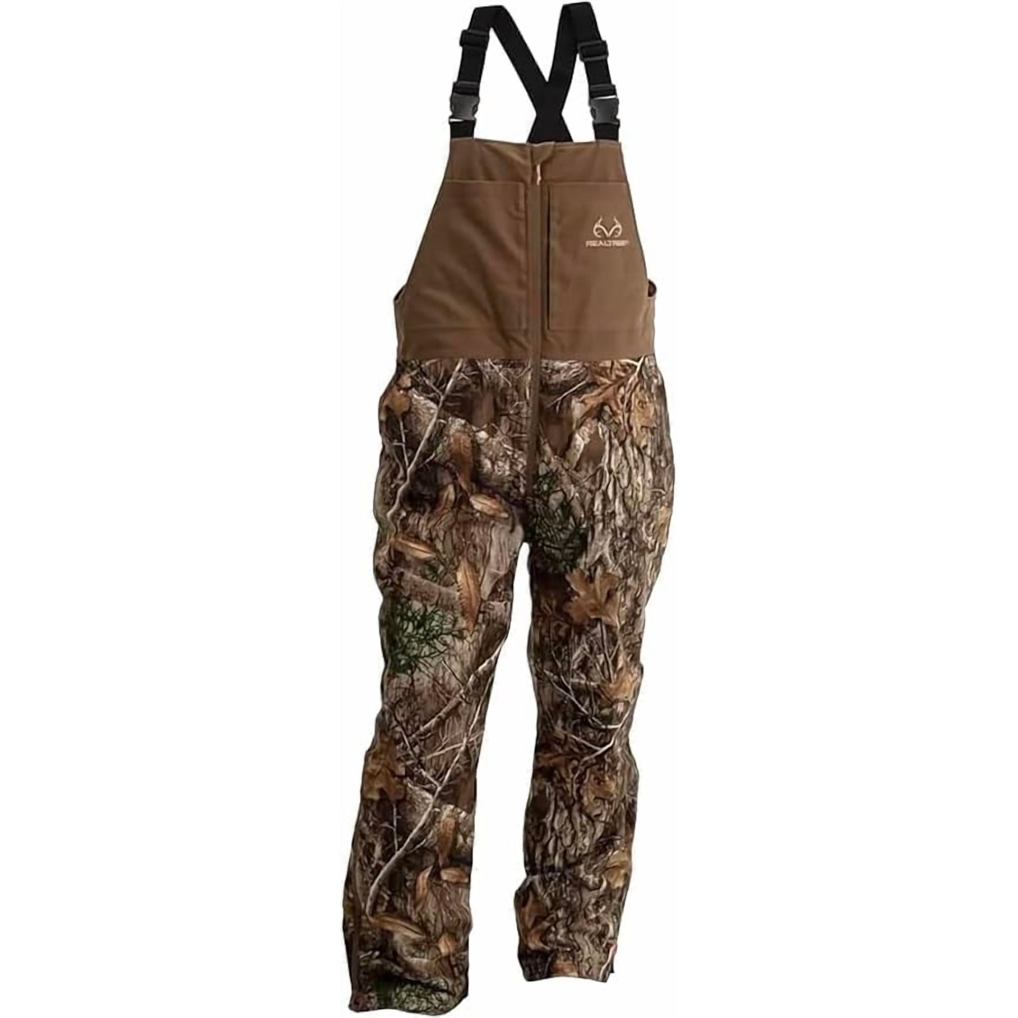Realtree Men s EDGE Camo Hunting Insulated Water-Resistant Mid-weight Bibs Size 5XL