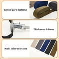 thumbnail image 6 of 25Yards Cotton Webbing Strap 1 Inch Wide Heavy Cotton Webbing Fabric Ribbon Trim Natural Heavy Duty Style Flat Polyester Bands, 6 of 7
