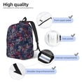 thumbnail image 3 of Fotbe Cool Red Off-Road Vehicle Mochila de Lona con Estampado, Mochila Duradera, Mochila Versátil de Alta Calidad, Mochila Compacta Vintage-Medium, 3 of 5