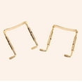thumbnail image 5 of FRCOLOR Violin Chinrest Chin Rest Screw Violin Replacement Violin Fittings Pats Instrument Accessories  for 4/4 Violin (Golden), 5 of 8
