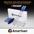 thumbnail image 2 of Juego de destornilladores Amartisan Extra Long Torx 6 piezas T10 - T30, 2 of 8
