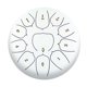 thumbnail image 1 of Tambor de lengua de acero de 6 pulgadas. tambor de mano de 11 notas con mazo de tambor. púas de dedo. percusión para meditación. Yoga Tomshoo  Tambor de lengua de acero, 1 of 6