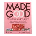 thumbnail image 2 of (2 pack) MadeGood Strawberry Crispy Squares, Gluten Free, 6 Ct, 2 of 4