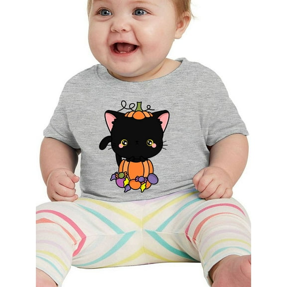 Cute Boombay W Pumpkin Costume T-Shirt Infant -Image by Shutterstock,  6 Months