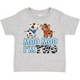 thumbnail image 3 of Inktastic Moo Moo I'm 2 with Cute Holstein Cows Boys or Girls Toddler T-Shirt, 3 of 5
