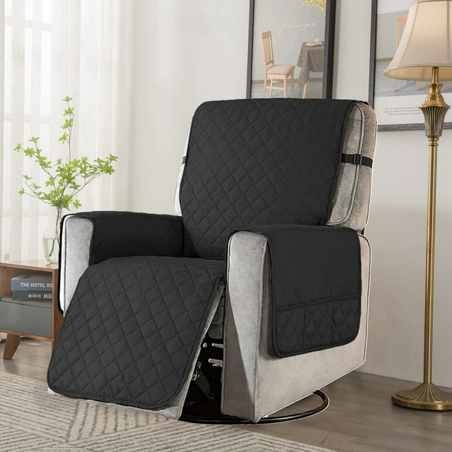 Housse Extensible pour Fauteuil Inclinable et Causeuses, Housse Imprimée pour Meubles, Protège-Fauteuil Inclinable Lavable, Ajustement Facile, Revêtement de Meubles