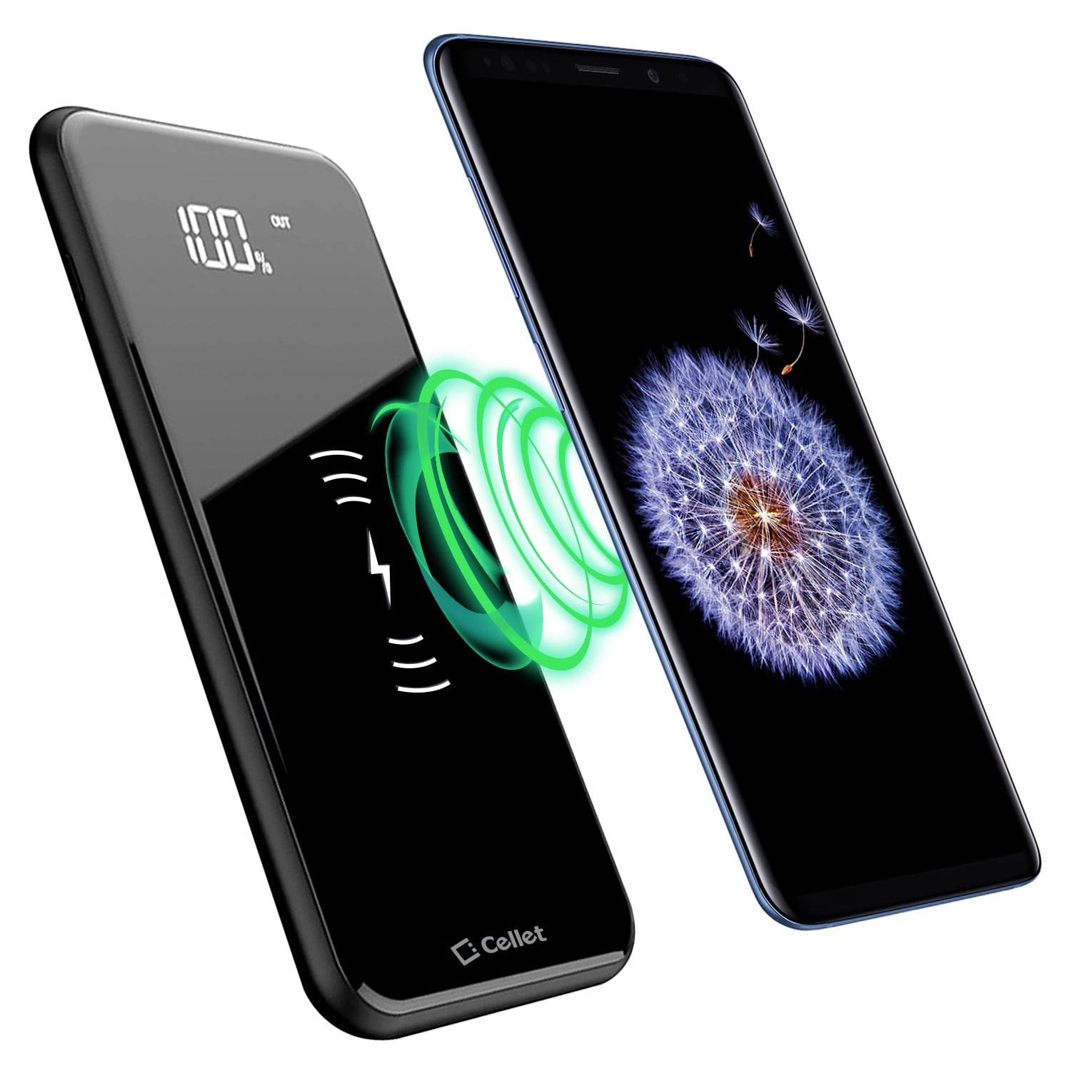 Qi Portable Wireless Charging Power Bank for Samsung Galaxy S9 / S9
