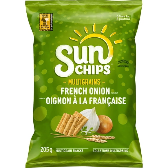SunChips French Onion Flavour Multigrain Snacks, 205 GM