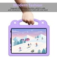 thumbnail image 5 of SaniMore for iPad 10th Generation 10.9" 2022 EVA Kids Case, Skid-Proof Texture Case with Pencil Holder Hand Strap & Foldable Kickstand Shockproof Protective Case for Boys Girls, Lightpurple, 5 of 8