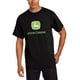 thumbnail image 1 of Camiseta John Deere Trademark Logo Core para hombre, color negro, talla L, 1 of 1