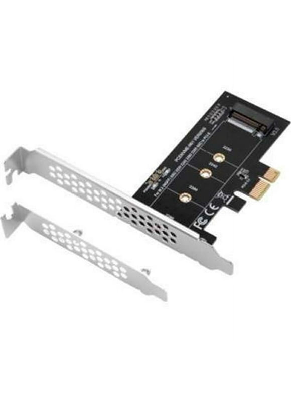 SIIG  M.2 PCIE Solid-State Drive to PCIE Adapter Brown Box - Black
