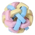 thumbnail image 1 of Cat Toy Ball Creative Rubber Bell Design Pet Playing Ball Kitten Toy for Dogs, 1 of 10