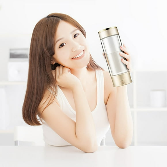 Dvkptbk Water Cup Portable Hydrogen Water Generator with Spe and Pem Technology Rechargeable Portable Glass Hydrogen Water Generator Bottle Thermoses