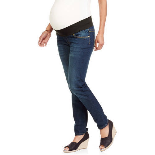 Maternity DemiBoot Jeans in Robin Wash