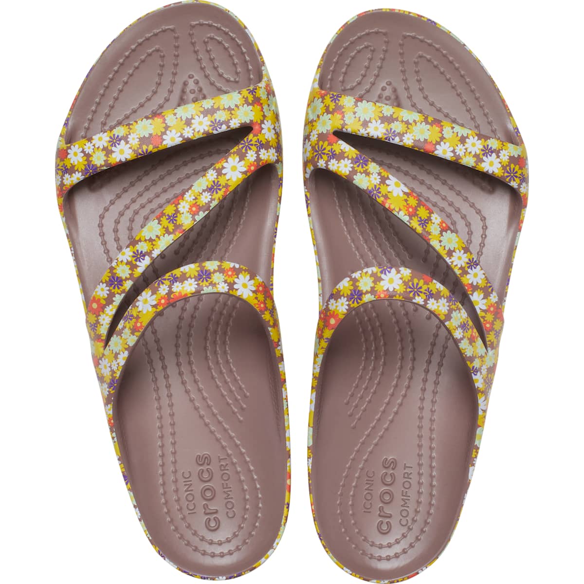 Crocs Women's Kadee II Retro Floral Sandals photo 3