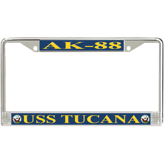 USS Tucana AK-88 License Plate Frame