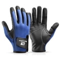 thumbnail image 1 of Guantes de pesca con corte de dos dedos, antideslizantes, impermeables, para pesca con mosca, fotografía, senderismo, ciclismo y caminatas (azul) 637, 1 of 5