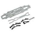 thumbnail image 3 of RC Touring Car Chassis Kit, Accurate  Heat Dissipation RC Touring Car Chassis Frame Kit Lightweight Rigid  For Upgrade Black,Silver SSG, 3 of 8