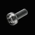 thumbnail image 5 of Uxcell M3x8mm Plastic Phillips Bolts PC Pan Head Machine Screws Transparent 50 Pack, 5 of 5