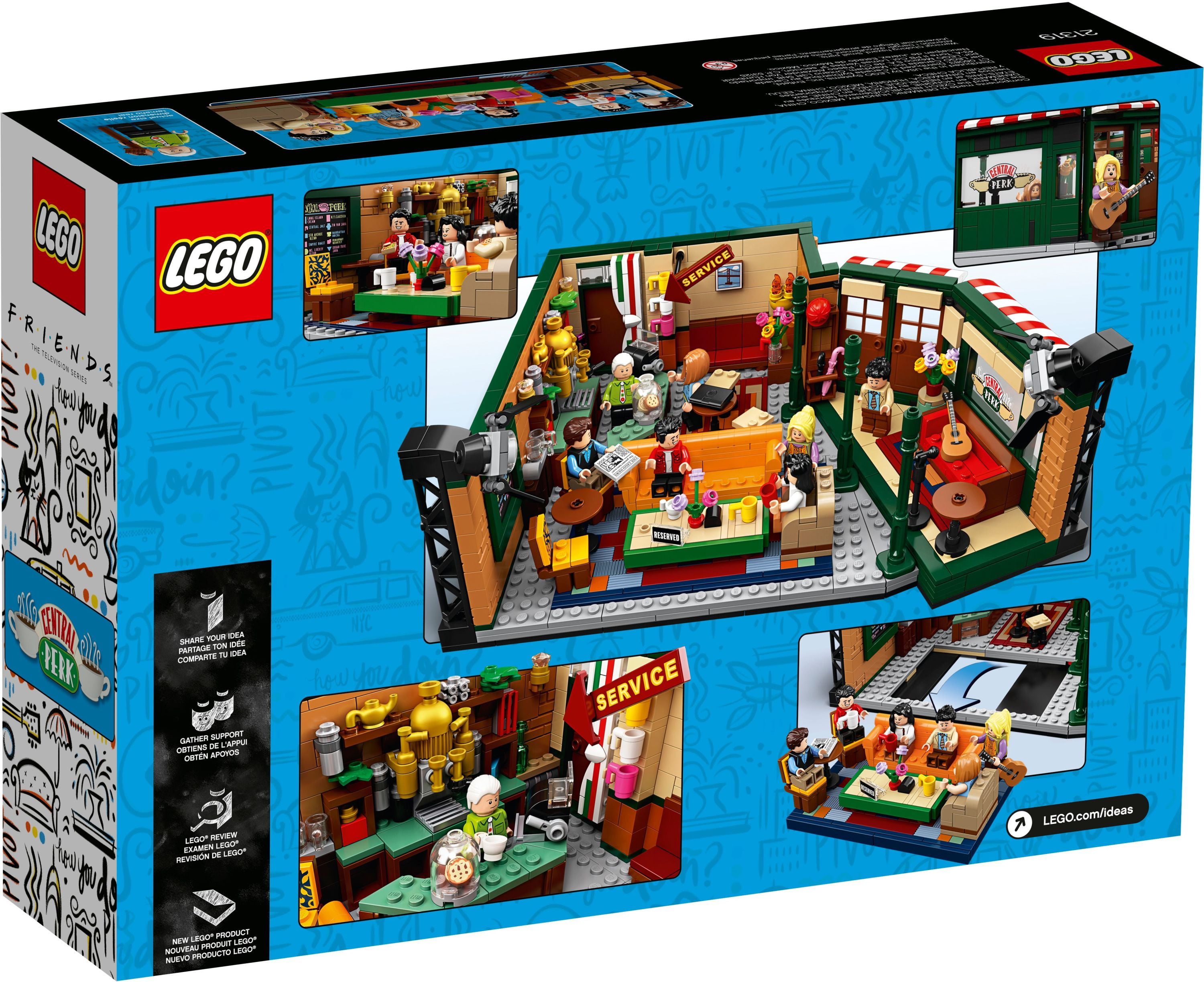 udsættelse damper budget LEGO Ideas Central Perk 21319 - Walmart.com