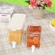thumbnail image 5 of Dispensador de bebidas para refrigerador 3.5L | Tetera fría con grifo y tapa | Frasco transparente a prueba de fugas para almacenamiento de bebidas como jugos, té helado, agua | Material ABS | Uso, 5 of 8