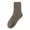 Coffee, variant on Unisex Warm Socks Cold Resistant Wool Socks Thickened Socks Solid Color Fashion Daily Casual Footwear Coffee