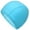 Lake Blue, variant on Candy Color Waterproof High Elastic Lycra Swim Caps with PU Coat PU Swimming Cap for Men and Women Long Hair