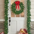 thumbnail image 2 of BrylaneHome Pre-Lit Arrow-Tip 9' Garland, 2 of 2