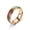 rose golden, variant on Colour Changing Mood Ring Stainless Steel Ring Mens Women Band 6mm Size 6-13-black-7