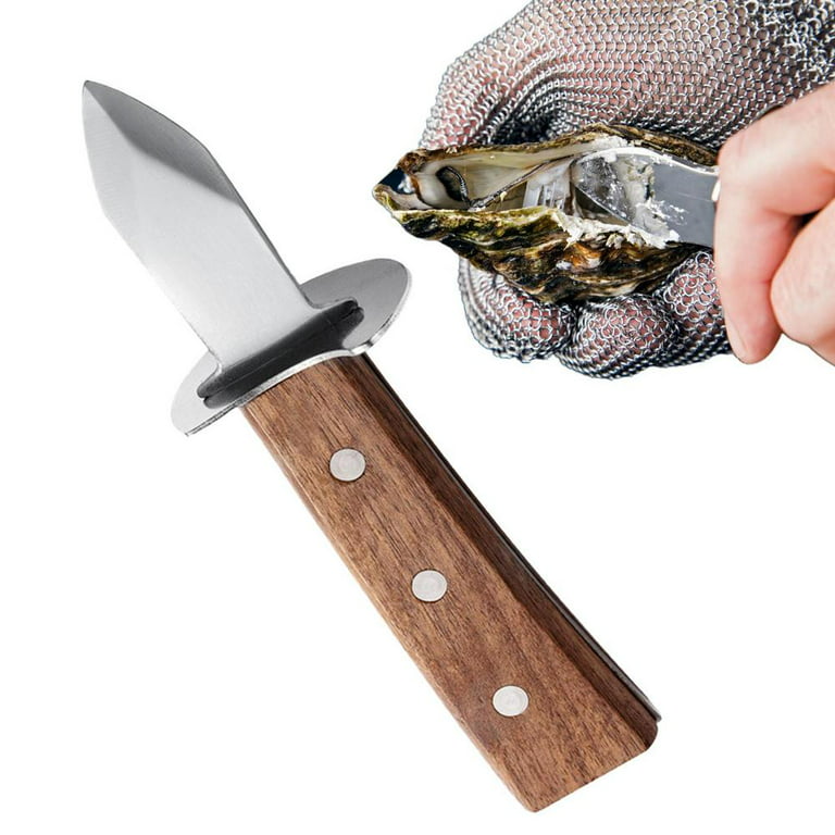 Dhieong 8 Pack Oyster Knife Oyster Shucking Knives Shucker - Stainless  Steel Oyster Shucker Shucker Oyster Shuckers with Non Slip Handle for Clam  Crab