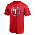 thumbnail image 2 of Men's Red Texas Rangers Hometown Collection Baseball Is Bigger In Texas T-Shirt, 2 of 3