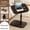 Black, variant on Portable adjustable folding table, laptop table, suitable for home office tables, coffee tables and bedside sofas. Strong metal frame, saves space and easy to move. It can be raised and rotated.