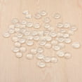 thumbnail image 6 of 1box 200pcs Transparent Glass Cabochons Clear Dome Cabochon for Cameo Photo Jewelry Making Clear 9.5~10x3.5mm, 6 of 7