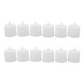 thumbnail image 2 of 12Pcs LED Candle Light Cylindrical Shape Electronic Flameless LED Candle Lamp for Holiday Wedding Party, 2 of 5