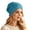 08#Light Blue, variant on Chemo Turban for Women Headwear Soft Cancer Head Scarf Hats Beanie Elastic Hair Wraps Pink One Size