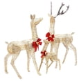 thumbnail image 4 of vidaXL Reindeer Family Gold Mesh, Metal Large Reindeer Family Other, 4 of 6