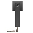 thumbnail image 2 of Cerraduras eléctricas Handy Installation Cuadrado Respuesta rápida rápida Smart Lock Servicio de tiempo Llave de emergencia para la oficina en el hogar Negro Inevent HA060658-01B, 2 of 7