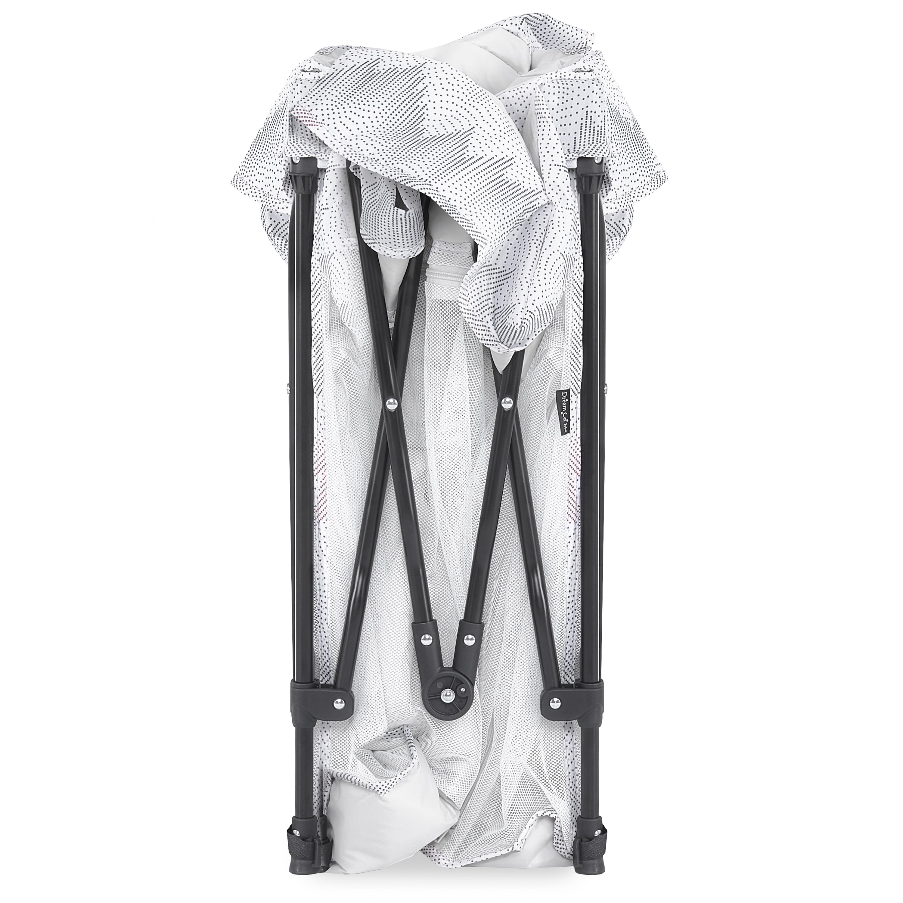 Dream on Me Ziggy Square Playpen, Dove White, Unisex
