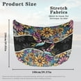 thumbnail image 7 of Uorisanigo Hummingbird Flower Hood Cover Tear-Resistant Car Hood Cover Waterproof Stretchable Car Bonnet Banner for Auto Car Truck Van SUV Automotive Accessories, 7 of 7