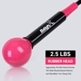 thumbnail image 4 of 40 In. Golf Training Aids for Strength and Tempo Training Golf Swing Trainer Warm-Up Stick Golf Swing Trainer for Outdoor Indoor Practice Chipping Hitting Golf Accessories Rose Red ChYoung, 4 of 8