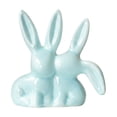 thumbnail image 2 of Ceramic Cute Rabbit Ring Holder Jewelry Tray, Jewelry Organizer Stand For Earrings Necklaces, Desktop Decor Accessory For Vanity Dresser - 1Pc, 2 of 5