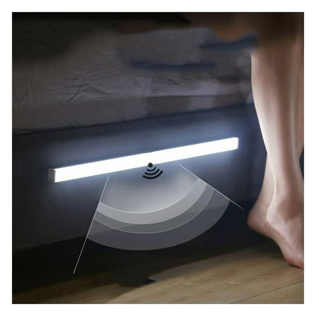

Under Counter Closet Lights Eye-Protection Motion Sensor Lighting for Stairway Wardrobe Kitchen Vanity White Light 30cm
