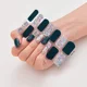 thumbnail image 3 of Parche de uñas de Gel con estampado de leopardo láser, deslizador de flores, gradiente de Color, pegamento trasero, cubierta completa, parche de uñas, lámpara UV, curado de manicura, 3 of 7