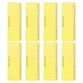 thumbnail image 1 of Unique Bargains Bandes de Lecture Guidées Surligner Marque-Page Superposé Coloré Règle de Suivi de Lecture pour Classe Jaune 8 Pcs, 1 of 6