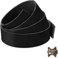 thumbnail image 6 of ELW Genuine Leather Vegetable Tanned 8-10 oz 3.2-4mm Black Straps, Belts, Strips 2-3/4"x72" 6.9x182cm - Full Grain Veg Tan Leather Cowhide Heavy DIY Craft - Holsters, Belt Blanks, Furniture, 6 of 8