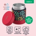 thumbnail image 2 of Bentgo Kids Stainless Steel Insulated Food Jar - Sssnakes, 2 of 3