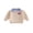 Khaki, variant on BemeyourBBs Toddler Baby Boy Patriotic Sweatshirt Shirts Infant Baby Boys 4th of July Outfit USA Flag in Tractor Embroidery Long Sleeve Lapel Half Zipper Pullover Sweater Shirt Tops