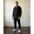 thumbnail image 2 of Men Tech Jogger Fleece Suit Top and Bottom Sweatsuit Outfit, 2 of 11