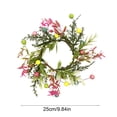 thumbnail image 3 of Easter Egg-shaped Rattan Wreath Decoration And Easter Party Garland And Holiday Decoration, 3 of 6